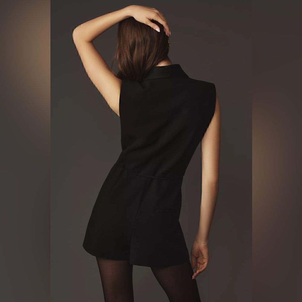 Anthropologie Maeve Tailored Romper Size 8 - Picture 2 of 4